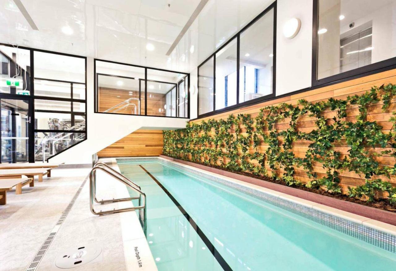 Modern 2 Bedroom Apartment 1 Minute To Skytower Auckland Luaran gambar